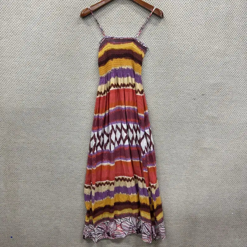 [BUNJANG] Vintage Sleeveless Long Dress XS M14964 / 빈티지 민소매 롱 원피스 XS M14964