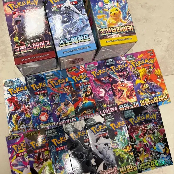 [BUNJANG] Pokemon Cards Random 10-Card Set / 포켓몬카드 랜덤 10종 모음