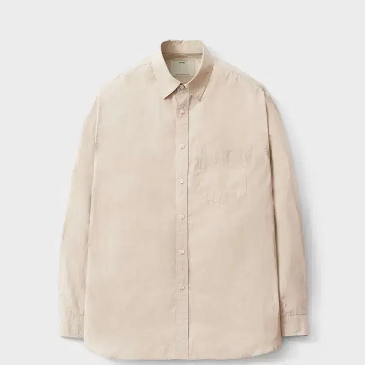 [SOLD OUT] 포터리 고밀도 코튼 컴포트 셔츠 에크루 색상 4사이즈