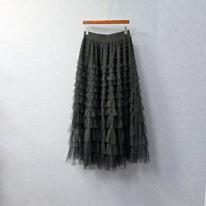 [SOLD OUT] 르니앤맥코이  캉캉 프릴 샤스커트