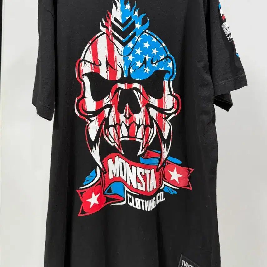 [BUNJANG] American Monster Vintage Skull T-shirt / 아메리칸 빈티지 몬스타 빈티지 해골 티셔츠