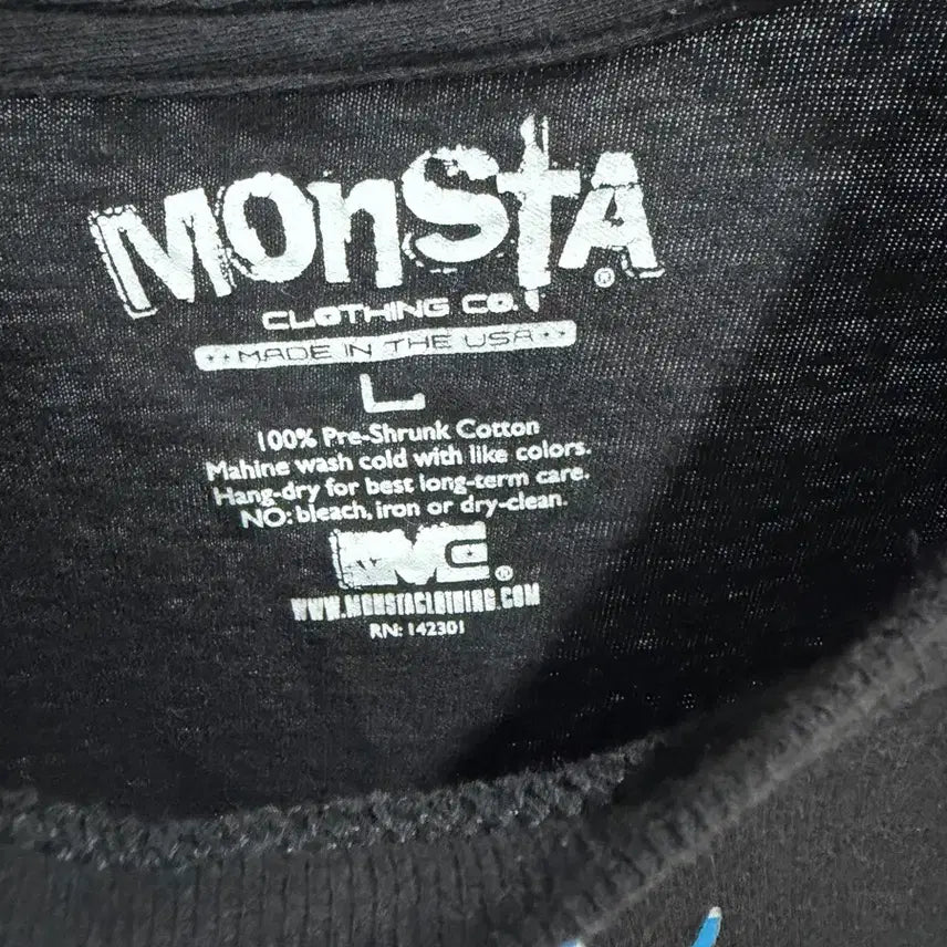 [BUNJANG] American Monster Vintage Skull T-shirt / 아메리칸 빈티지 몬스타 빈티지 해골 티셔츠