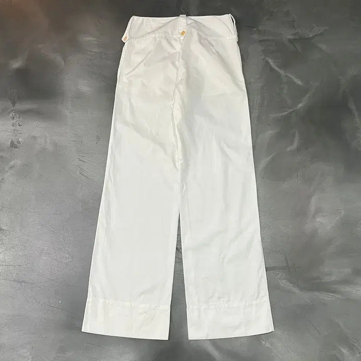 [BUNJANG] Max Mara White Cotton Pants / 막스마라 화이트 코튼 팬츠 y16346