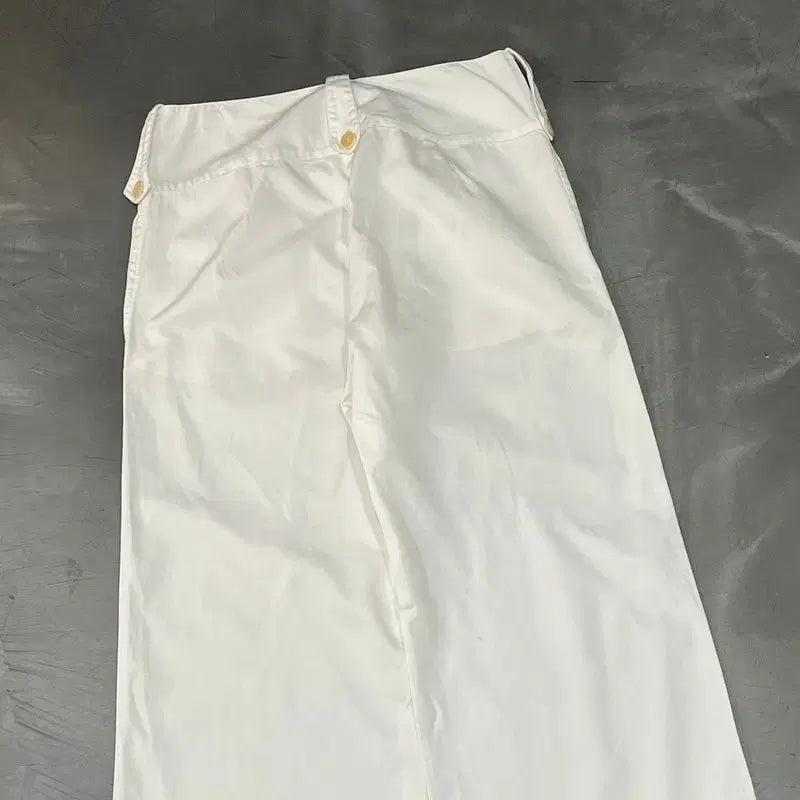 [BUNJANG] Max Mara White Cotton Pants / 막스마라 화이트 코튼 팬츠 y16346