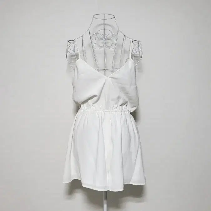 [SOLD OUT] The fifth 화이트 점프수트 롬퍼