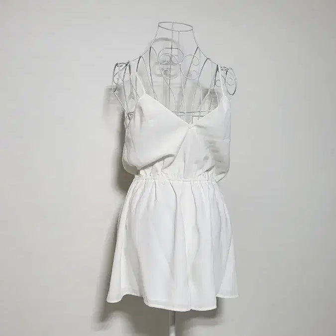 [SOLD OUT] The fifth 화이트 점프수트 롬퍼