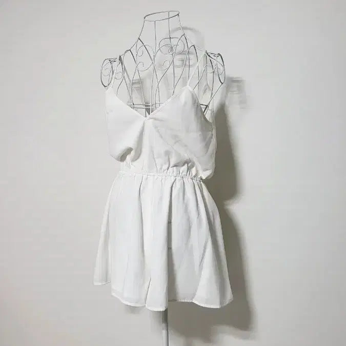 [SOLD OUT] The fifth 화이트 점프수트 롬퍼