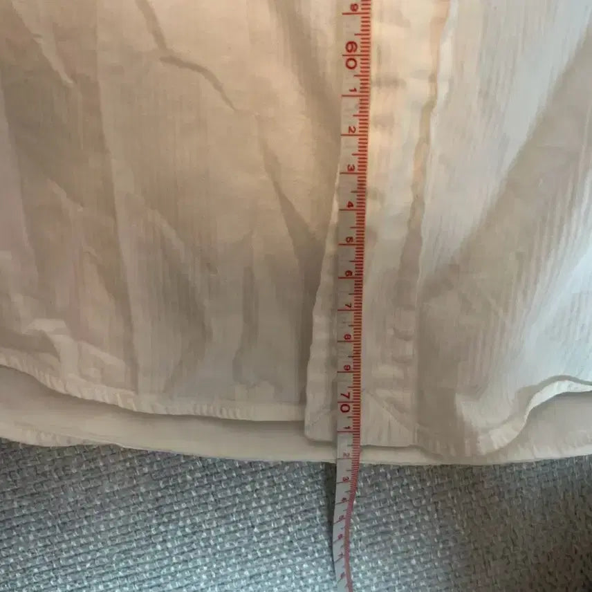 [BUNJANG] Polo Seersucker White Shirt M / 폴로 시어서커 화이트 셔츠 M