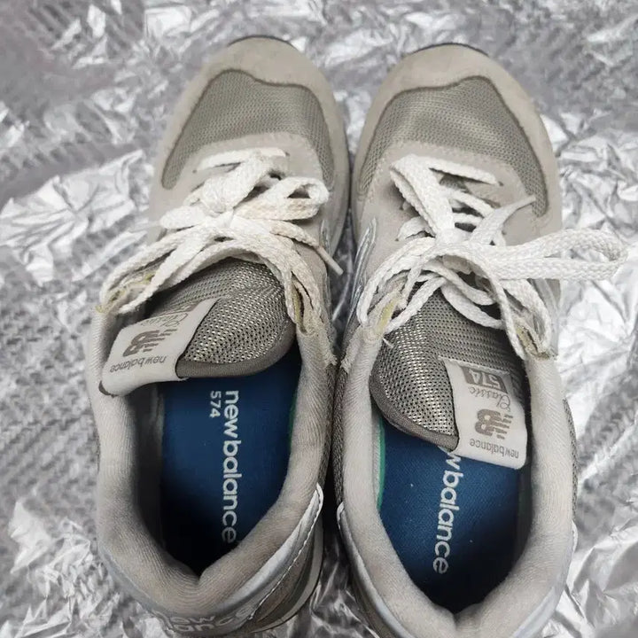 [BUNJANG] New Balance 574 Grey Sneakers (Size 265) / 리/뉴발란스 574 그레이 스니커즈265