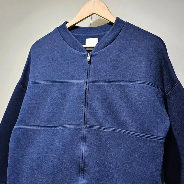 [BUNJANG] KUHO Navy Zip-Up Cardigan / 구호 남색 집업 가디건 ~66
