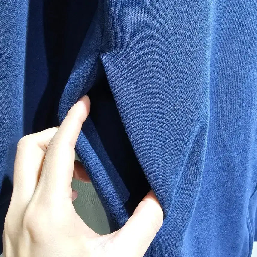 [BUNJANG] KUHO Navy Zip-Up Cardigan / 구호 남색 집업 가디건 ~66