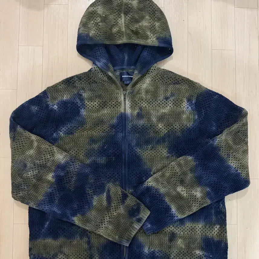 [BUNJANG] thisisneverthat Tie-dye Knit Zip Hoodie / 디스이즈네버댓 타이다이 니트 집 후디