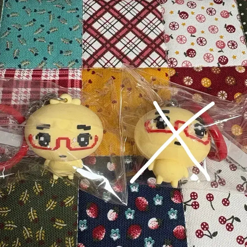 [BUNJANG] Bring Green Ankyang Mandu Figure Keychain / 브링그린 안경만두 피규어 키링