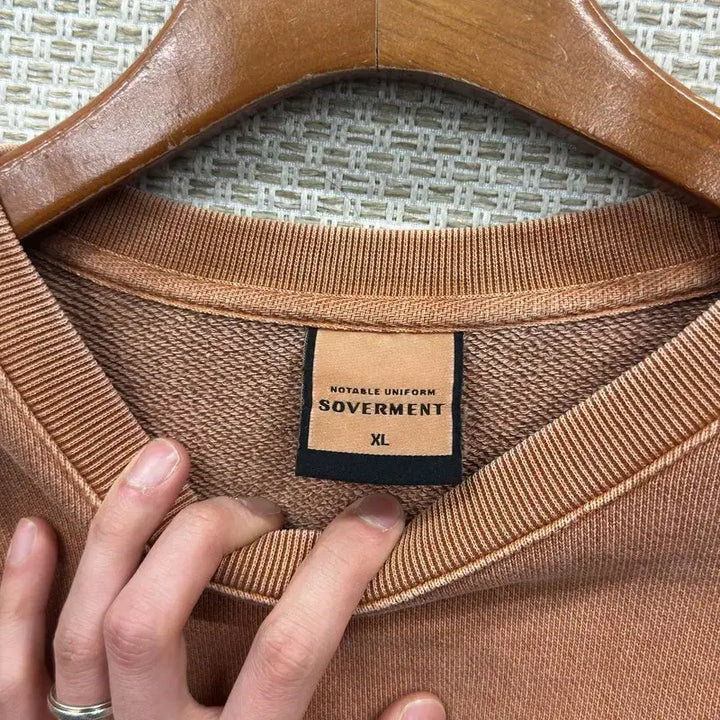 [SOLD OUT] 소버먼트 피그먼트 맨투맨 XL M14819