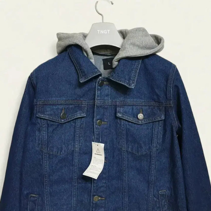 [SOLD OUT] 100 새상품 남성 데님 자켓 청자켓 후드자켓 후드점퍼 남자 점퍼 새제품