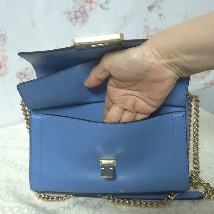 [BUNJANG] Michael Kors Kinsley Medium Flap Crossbody Bag / 마이클코어스 킨슬리 미디엄 플랩 숄더겸 크로스백