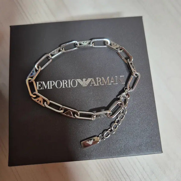 [BUNJANG] Emporio Armani Chain Bracelet / 엠포리오 아르마니