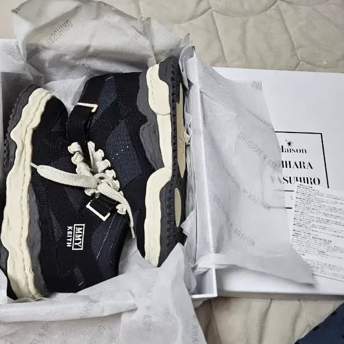 [BUNJANG] Mihara Yasuhiro x Kith MMY High-Top Sneakers / 미하라야스히로x키스 MMY 하이탑 스니커즈 신발 슈즈