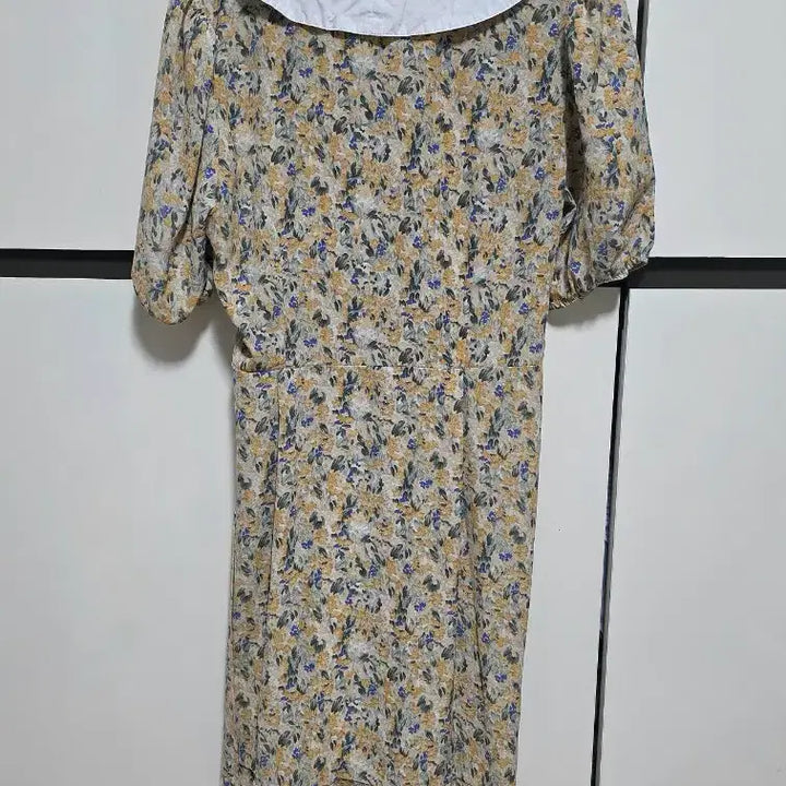 [BUNJANG] Floral Midi Dress / 빅카라 플라워 원피스