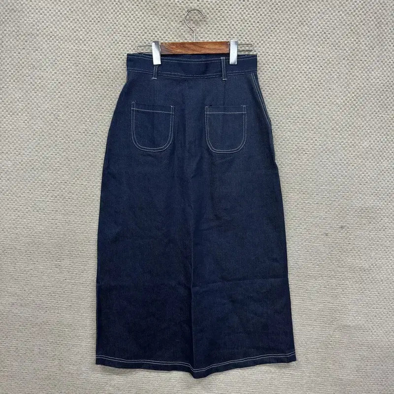 [SOLD OUT] 빈티지 앞트임 데님 스커트 26인치 M14605
