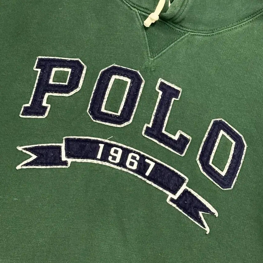 [BUNJANG] Polo Big Logo Hoodie / >정품 폴로 빅로고 후드티