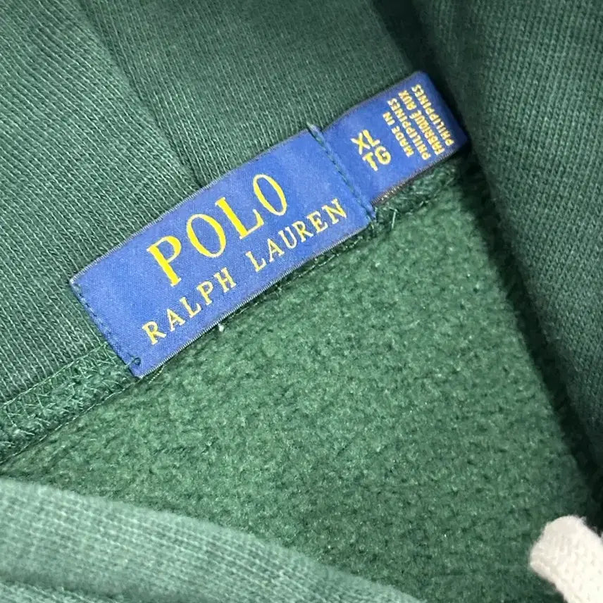 [BUNJANG] Polo Big Logo Hoodie / >정품 폴로 빅로고 후드티