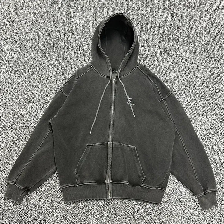 [BUNJANG] The Dreamer 085 Pigment Hoodie / >정품 더드리머 085 후드집업 피그먼트