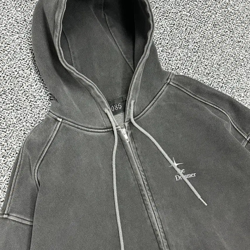 [BUNJANG] The Dreamer 085 Pigment Hoodie / >정품 더드리머 085 후드집업 피그먼트