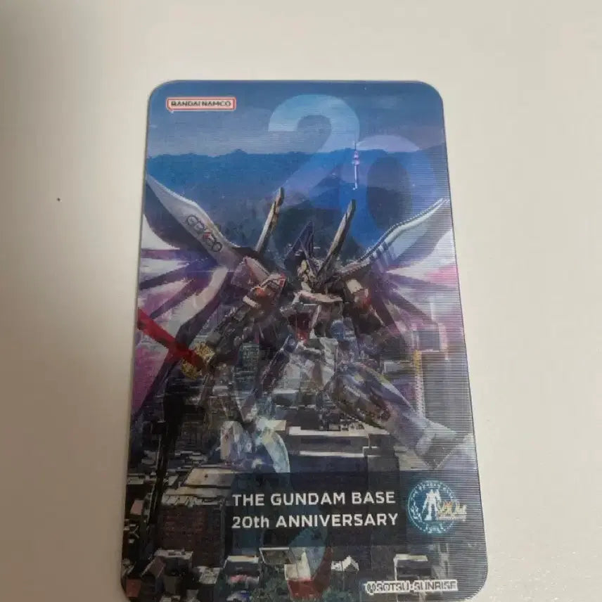 [SOLD OUT] 건담베이스 20주년 기념 렌티큘러 카드