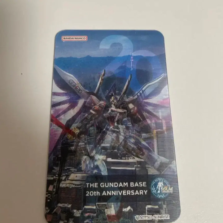 [SOLD OUT] 건담베이스 20주년 기념 렌티큘러 카드