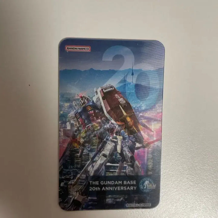 [SOLD OUT] 건담베이스 20주년 기념 렌티큘러 카드