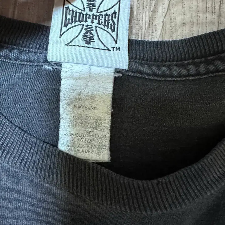 [BUNJANG] West Coast Choppers T-shirt (Paul Walker) / 빈티지 웨스트 코스트 차퍼스 반팔티 (폴워커 착용)