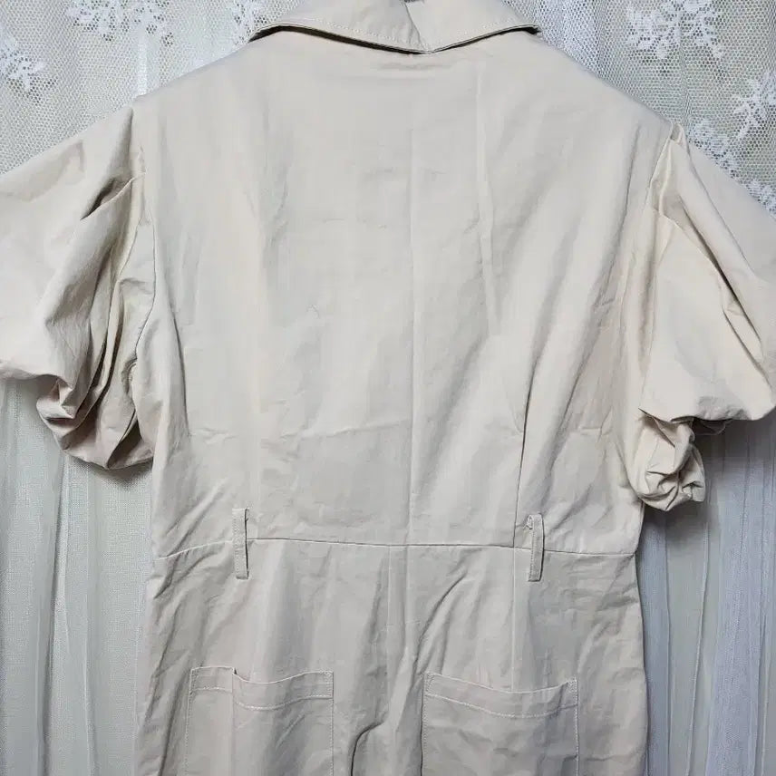 [SOLD OUT] [새상품]31 FASHION 소매 퍼프 점프수트 베이지