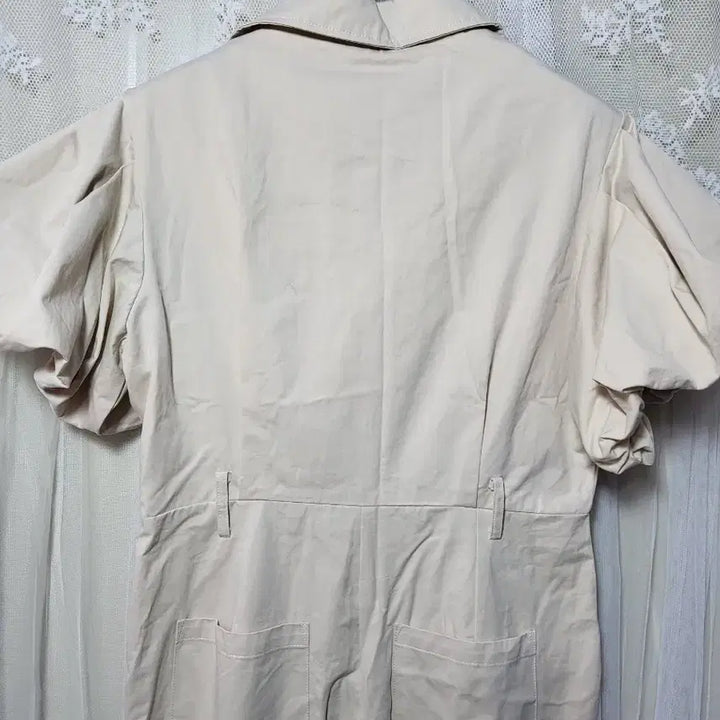 [SOLD OUT] [새상품]31 FASHION 소매 퍼프 점프수트 베이지