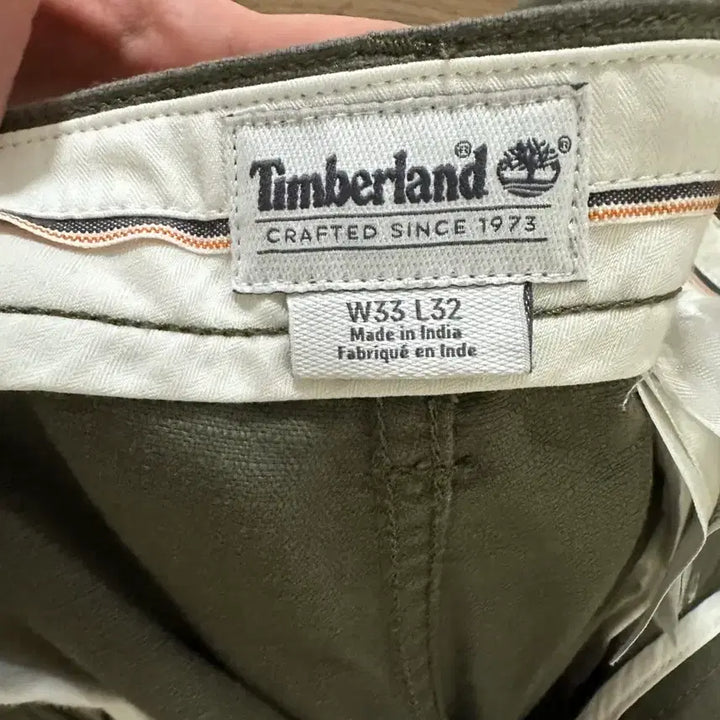 [BUNJANG] 팀버랜드 카키색 카고 팬츠 W33 L32 / 팀버랜드 카키색 카고 팬츠 W33 L32