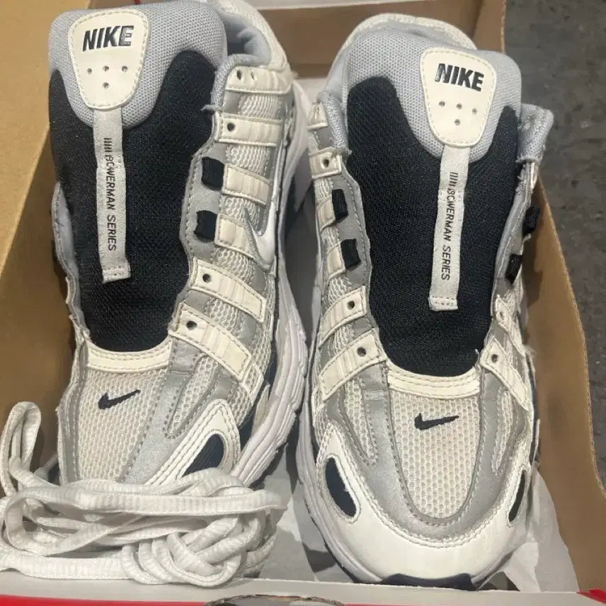 [BUNJANG] Nike P-6000 Wolf Grey Sneakers / 나이키 p6000 세일 울프 그레이