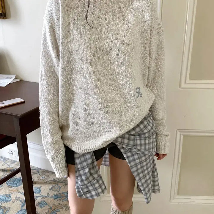 [BUNJANG] Foeto Oatmeal Knit / 포에토 니트