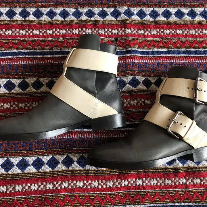 [BUNJANG] Pierre Hardy Leather Buckle Ankle Boots 240 / 피에르하디 레더 버클 앵클 부츠 240