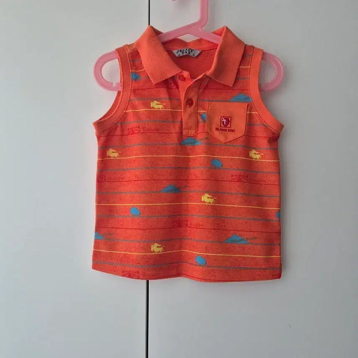 [SOLD OUT] 블랙야크 키즈 여름 민소매 카라티 120 (6 7 8세)