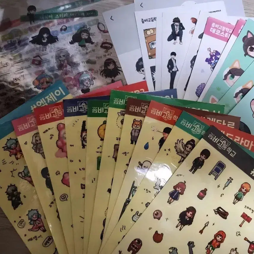 [BUNJANG] ZomBigo Sticker Set / 좀비고 스티커 판매