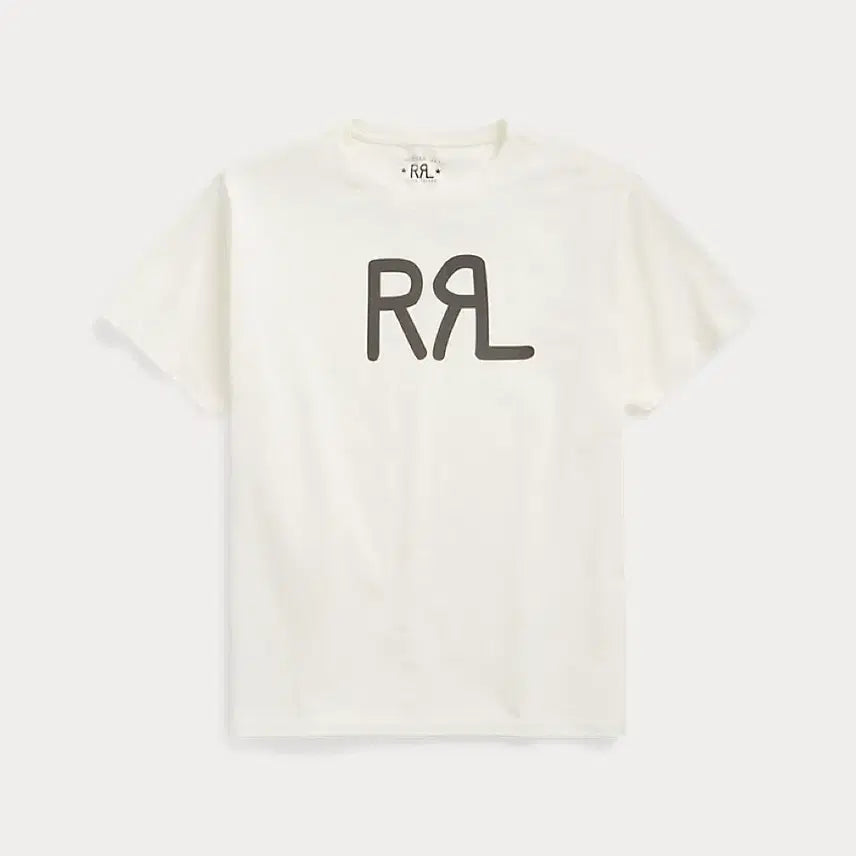[SOLD OUT] rrl 랜치 로고 티셔츠 화이트 L