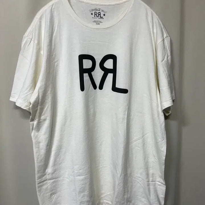 [SOLD OUT] rrl 랜치 로고 티셔츠 화이트 L