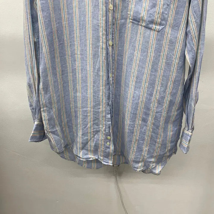[BUNJANG] Dunhill Linen Shirt / 105~110)이태리 던힐 린넨100% 셔츠