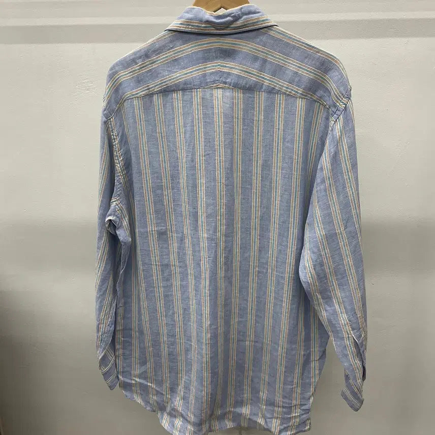 [BUNJANG] Dunhill Linen Shirt / 105~110)이태리 던힐 린넨100% 셔츠