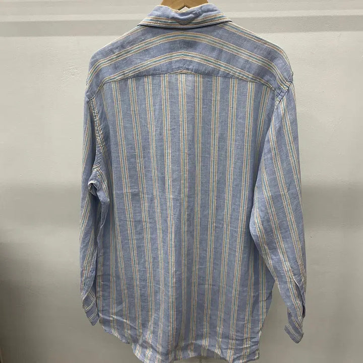 [BUNJANG] Dunhill Linen Shirt / 105~110)이태리 던힐 린넨100% 셔츠