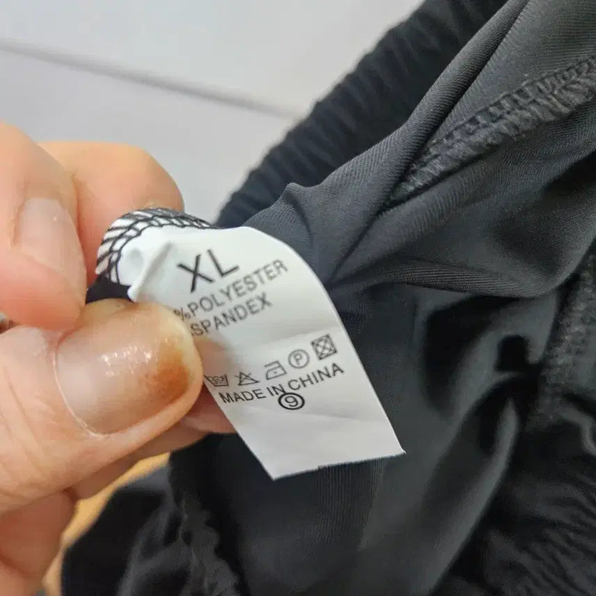 [BUNJANG] Black Mesh Hem Women&