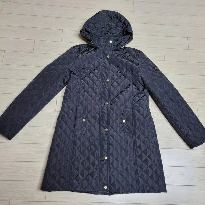 [SOLD OUT] 로렌 랄프로렌 블랙 퀼팅 후드 코트