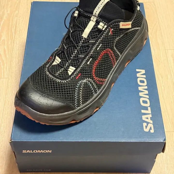 [BUNJANG] Salomon RX Travel Black Sneakers The Broken Arm / 살로몬 RX 트래블 블랙 스니커즈 더 브로큰암