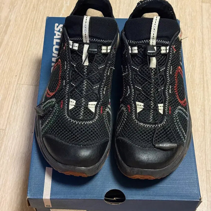 [BUNJANG] Salomon RX Travel Black Sneakers The Broken Arm / 살로몬 RX 트래블 블랙 스니커즈 더 브로큰암