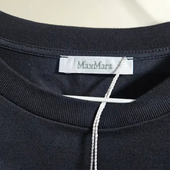 [BUNJANG] Max Mara Black Short Sleeve T-shirt / 막스마라 블랙 반팔 티셔츠 새상품